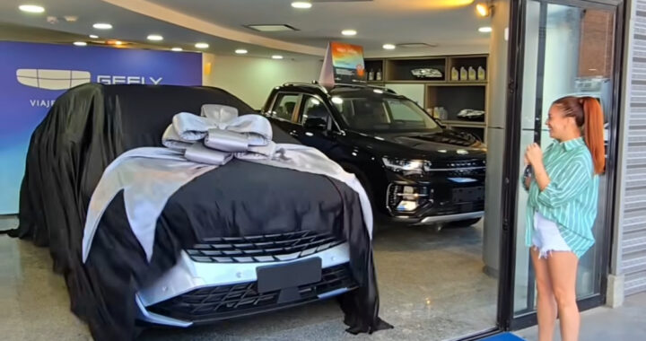 Nathu González arranca el 2025 con una camioneta de lujo