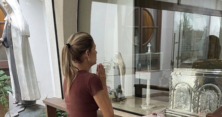 Saniel López Garelli agradece a Chiquitunga por el milagro de ser madre a los 60