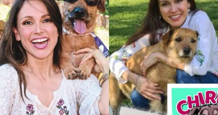 La despedida de Pabla Thomen: Chiruzo, su perro, partió al cielo