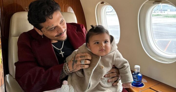 Reencuentro en silencio, Christian Nodal y su hija Inti se ven en México