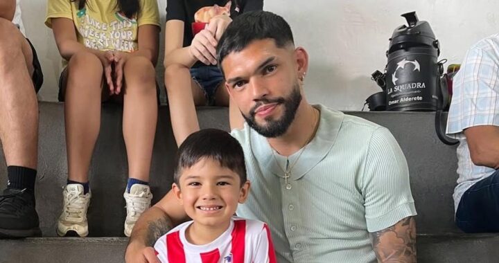 El emotivo mensaje de Omar Alderete para su hijo Benjamín