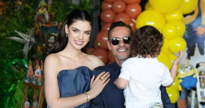 Nadia Ferreira y Marc Anthony tiraron la casa por la ventana en el cumple de su hijo